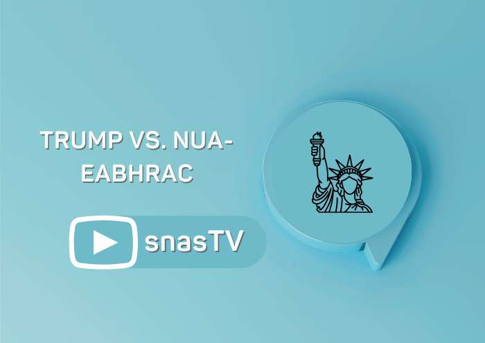 Trump vs. Nua Eabhrac